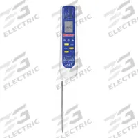 WESTWARD Infrared Thermometer: 1VEP5, Max Temp/Min Temp, Adj @ 0.10 to 1.00, Full Size Body, -67°. Key specifications — Features: Use Laser Sighting to Measure Surface Temperatures; Testing Functions: Minimum Temperature; Standards: RoHS; Resolution °F: 0.5°F; Manufacturer Part Number: 1VEP5; Mounting Style - NEW: Handheld Only; Includes Work Light - NEW: Work Light Included; Body Style - NEW: Full Size.