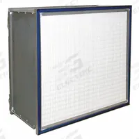 GRAINGER HEPA Air Filter: 12 in x 24 in x 12 in, 99.97% Filter Efficiency, Downstream Face (MPN 2GHT1). Key specifications — Brand: GRAINGER; Frame or Header Material: Galvanized Steel.