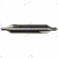 KEO Center Drill: Plain Type, #2, 82°, 1 7/8 in Overall Lg, AlTiN Coated Carbide (MPN 906-000-530). Key specifications — Brand: KEO; End Type: Double End.
