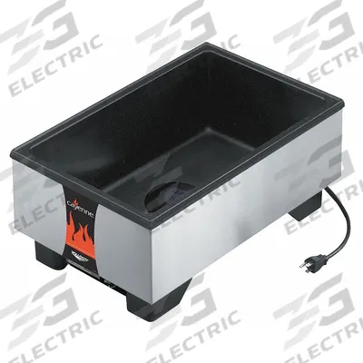 VOLLRATH Warmer: 14.2 qt Capacity, 700 W Watt, 9 in Overall Ht, 21 3/4 in Overall Wd - Food Warmers