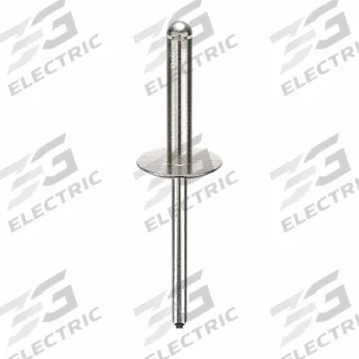 POP AVDEL Blind Rivet,2.25 in L,0.183 in dia,PK250: Inch, 2 1/4 in Overall Lg, 59/64 in Body Lg - Large Flange Blind Rivets