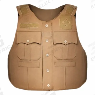 GH ARMOR SYSTEMS Body Armor Vest: Tan, Unisex, 500 Denier Cordura Nylon, APB - Uniform-Style Plate Carrier Vests