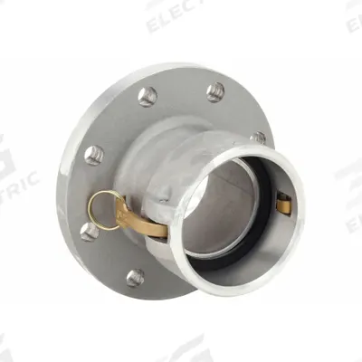 DIXON VALVE & COUPLING Cam and Groove Coupling: 4 in Coupling Size, 100 psi Max. Working Pressure @ 70 F - Type DL Aluminum Cam & Groove Fittings