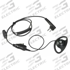 MOTOROLA Earpiece: Fits Motorola, For CLS/DLR/DTR/RD/RM Series, D-Ring, Push To Talk, Black, 1 Wires (MPN HKLN4599B). Key specifications — attr921014: M1; attr921008: CLS; attr921002: Yes; attr920998: HKLN4599B; attr921012: MOTOROLA.