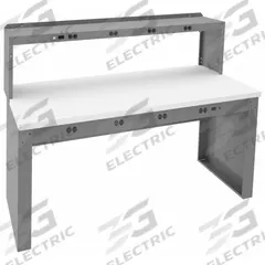 TENNSCO Workbench: Fixed Ht, Laminate, 72 in x 36 in, 750 lb Overall Load Capacity, Gray (MPN EB-2-3672P). Key specifications — Brand: TENNSCO.