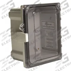 WIEGMANN Enclosure: Polycarbonate, 20 in x 16 in x 8 in, NEMA 1/12/3R/4/4X, Clear Cover, Hinged (MPN HW-PCC201608CHQR). Key specifications — Brand: WIEGMANN; Closure Method: Padlock Hasp; Enclosure Material: Polycarbonate; Knockouts: Not Included.