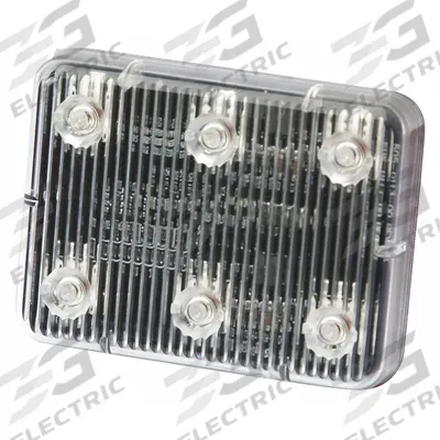 ECCO Warning Light: Perimeter Flashing Warning Light, Amber, 3/8 in Overall Wd - Vehicle Perimeter Flashing Warning Lights