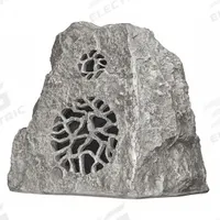 ROCKUSTICS Speaker: Passive, 2-Way, 4 ohm Impedance, 17 1/4 in Overall Wd, 17 3/4 in Overall Ht (MPN STONEHENGE II-G). Key specifications — attr1056470: Outdoor; attr1056495: Passive.