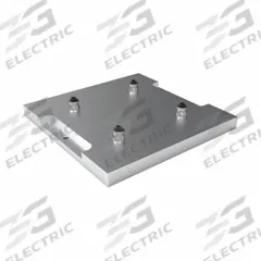 VEKTEK Fixture Plates: Aluminum, Rectangular, 38.8 lb Wt, 366 mm W x 366 mm L x 52 mm H, 4 Studs (MPN 571141). Key specifications — Product Type: Fixture Plate; Brand: VEKTEK.