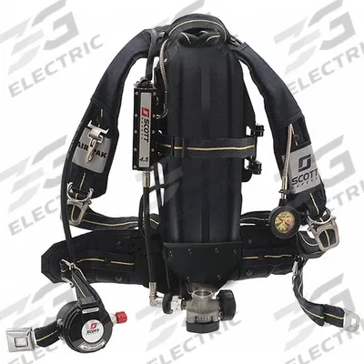 SCBA Backframe Assembly: Aluminum, Kevlar, 4,500 psi Cylinder Pressure - 3M SCBA Backframe Assemblies