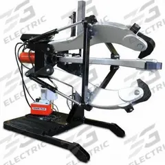 POSI LOCK Hydraulic Puller: 100 ton Capacity with Attachments, 100 ton Cylinder Nominal Capacity (MPN PTPH-100T). Key specifications — attr1281901: Single Acting; attr1281912: 115V AC; attr1281915: PTPH; attr98874: POSI LOCK; attr96739: 3-Jaw Puller; attr1281911: High Tonnage Hydraulic Puller; attr1177737: Electric Pump.