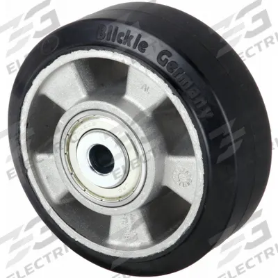 APPROVED VENDOR Caster Wheel: 5 7/8 in Wheel Dia., 2 in Wheel Wd, Rubber, 880 lb Load Rating - Rubber Tread on Aluminum Core Wheels
