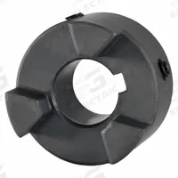DAYTON Jaw Coupling Hub: L095 Coupling Size, 2 7/64 in Outside Dia, 2 1/2 in Coupling Overall Lg (MPN 817J58). Key specifications — attr662280: 0.89 hp (Hytrel Spider); attr662259: DAYTON.