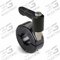 RULAND MANUFACTURING Quick Clamping Shaft Collar: 1 3/4 in Bore Dia, Round, 2024, Aluminum, Black (MPN LV-MCL-28E-AN). Key specifications — attr921855: Black; attr921844: Anodized; attr921839: RULAND MANUFACTURING.