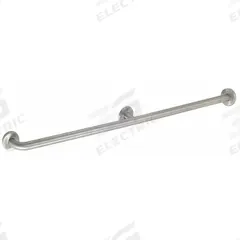 APPROVED VENDOR Wall Grab Bar: Straight, 48 in Lg, 1 1/4 in Dia, Stainless Steel, Satin/Textured (MPN 4WMG5). Key specifications — Brand: APPROVED VENDOR.