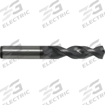CLEVELAND Screw Machine Drill Bit: #3, 135° Split Point, TiCN-Coated Cobalt - Cobalt Screw-Machine Length Drill Bits for Deep Hole-Drilling