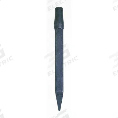 INGERSOLL RAND Chisel: 0.89 in Shank Size, Square, Round, 1 in Chisel Tip Wd - One-Piece Flat Chisels for Breakers & Demolition Hammers