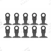 BOSCH Oscillating Tool Blade: 2 1/2 in Blade Wd, 4 in Overall Lg, Plunge Cutting, Bi-Metal, 10 PK (MPN OSL212F-10). Key specifications — attr1097473: Wood; attr1097476: BOSCH; attr1097456: Plunge Cutting.