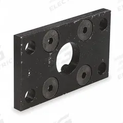 MILLER FLUID POWER Front or Rear Flange Cylinder Mount: 4 in Bore Dia., 1-1/4"-12 Thread Size, Steel (MPN HV3-MKJ/H-400-175). Key specifications — attr95490: NFPA MF1 (Front), NFPA MF2 (Rear); attr95492: Steel; attr95493: (4) Mounting Bolts; attr98885: MILLER FLUID POWER.