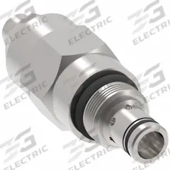 CHAR-LYNN Pressure Control Valve: Screw-In, Leakproof Screw Adjustment, A879 Valve Cavity Size (MPN 407AA00203A). Key specifications — attr1012059: 407AA00203A; attr1250696: 1DR30; attr1011660: Nitrile; attr1011632: Leakproof Screw; attr1011635: CHAR-LYNN; attr1011636: Steel; attr1011644: A879.