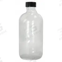 QORPAK Sampling Bottle: 960 mL, Colorless, 33-400, Phenolic, 12, PolyCone, Type III (MPN GLC-02227). Key specifications — Body Color: Colorless; Pre-Cleaned: None; Body Material: Soda Lime Glass; Brand: QORPAK; Screw Closure Size: 33-400; Graduated: No; USP Specification: Type III; Closure Attached: Attached.