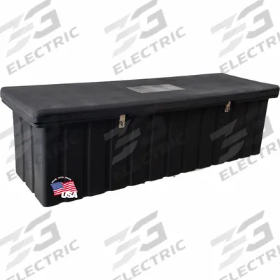 BUYERS PRODUCTS Chest: Utility Chest Truck Box, Polyethylene, 25 in Overall Dp - Single-Lid Utility Chest Truck Boxes