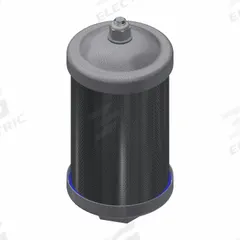 SOLBERG Discharge Silencer: 1 in FPT, 1 15/16 in Hex Size, Cast Aluminum, Polyester, 30 dBA NRR (MPN CAM-SW8109-100C). Key specifications — attr124412: SOLBERG; attr124418: Aluminum; attr124422: Polyester; attr124426: Cast Aluminum.
