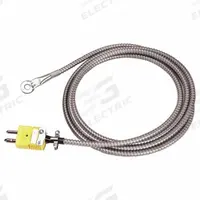 OMEGA Temperature Probes and Components-New: 900°F /0°C to 900°C, Type K, For Air Media Type (MPN WTK-HD-72-S). Key specifications — Brand: OMEGA; Cable Material: Fiberglass Insulation; Cable Length: 72 in.