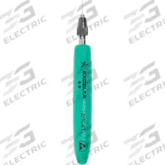 EXCELTA Pin Vise with Probe: Pin Vise with Probe, 0.38 mm Max Size - mm, 0 in Min Size - Inch (MPN 227C-ET). Key specifications — attr1181472: Ergonomic Foam Grip; attr1181474: 4 in; attr1181485: EXCELTA.