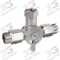 CHICAGO FAUCETS Mixing Valve: For ASSE 1070 Applications Series, Use with Hot/Cold Water, Brass (MPN 242.165.AB.1). Key specifications — Compatible Series: ASSE 1070 Applications; For Water Temperature: Hot/Cold; Compatible Brand: Chicago Faucets; Product Type: Mixing Valve; Material: Brass.