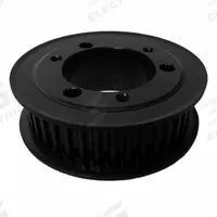 APPROVED VENDOR Timing Belt Pulley: Curvilinear, Bushed, For HTD Timing Belt Section, 52 Teeth (MPN QD52-5M-15). Key specifications — Brand: APPROVED VENDOR; Finish: Black Oxide; For Belt Series: PowerGrip® HTD®; For Bushing Size: JA.