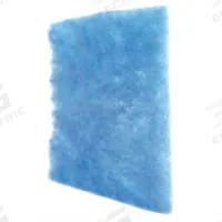 GRAINGER Air Filter Pad: 10 in x 10 in x 1 in, Polyester, Blue/White (MPN 6B760). Key specifications — attr1286261: Polyester; attr1286264: Yes; attr1286288: White; attr1286283: GRAINGER.