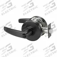 SARGENT Door Lockset: Office Lever Locksets, Black, ADA Compliant (MPN 10XG05 LB BSP). Key specifications — attr1024149: Not Ligature-Resistant; attr1011488: SARGENT; attr1024446: F109; attr1011524: No Message; attr1011506: 10X Line; attr1011485: Yes; attr1059461: Flat Black Coated : Cast Zinc.