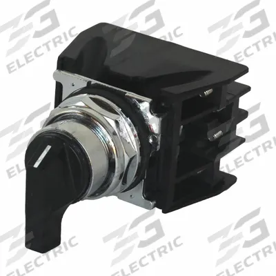 EATON Selector Switch: Off, Short Lever, Off, Off, 10250T, 30 mm Panel Mounting Hole Dia - Switch Assemblies without Covers