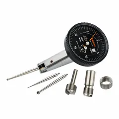 MITUTOYO Dial Test Indicator: 0 in to 0.06 in, Horizontal, Inch, +/-0.0005 in (MPN 513-446-16A). Key specifications — attr1200917: Dial Test Indicator; attr1184127: 513-446-16A; attr1184167: MITUTOYO; attr1184108: +/-0.0005 in; attr1184144: Certificate of Inspection.