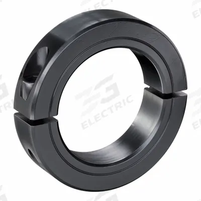 RULAND MANUFACTURING Shaft Collar: 2-Piece, Inch, Round, Clamp-On, 2 1/2 in Bore Dia - Steel Shaft Collars