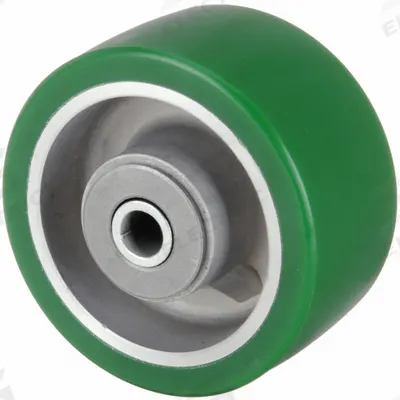APPROVED VENDOR Caster Wheel: 4 in Wheel Dia., 2 in Wheel Wd, Polyurethane, 700 lb Load Rating - Polyurethane Tread on Aluminum Core Wheels