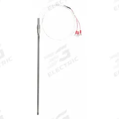 LOVE Surface Temperature Probe: -328°F to 1,202°F /-200°C to 650°C, ±0.3°C/0.12 ohm @ 0°C (MPN RTD-6412). Key specifications — Cable Length: 2 ft 10 in; Brand: LOVE; Accuracy: ±0.3 °C/0.12 ohm @ 0 °C.