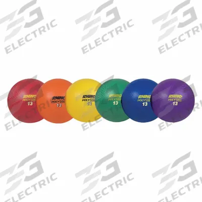 CHAMPION SPORTS Playground Ball/Dodgeball Set: 13 in Overall Dia (MPN px13set) - Furnishings, Appliances and Hospitality