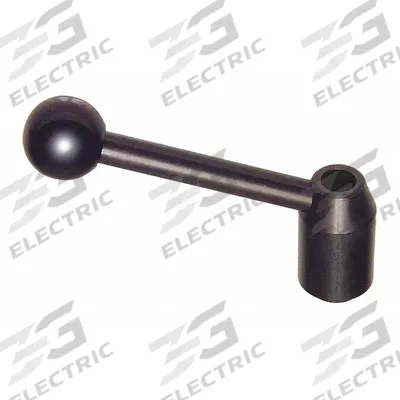 APPROVED VENDOR Adjustable Handle: Steel, 1/2"-13 Thread, 1.03 in Thread Lg - Adjustable Tension Levers with Threaded Hole