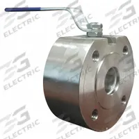 BONOMI Manual Two-Way Ball Valve: 1 in, 316 Stainless Steel, Straight Valve Body, Class 150 Flange (MPN 720016-1"). Key specifications — Brand: BONOMI; Handle: Locking Lever.