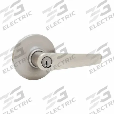 KWIKSET Door Lever Lockset: Office Lever Locksets, Nickel