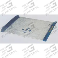 BLUFF Dock Board: 15,000 lb Load Capacity, 36 in Overall Lg, 60 in Overall Wd, Diamond Treadplate (MPN BC6036). Key specifications — Material: Aluminum; Brand: BLUFF.