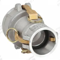 Cam and Groove Coupling: 125 psi Max. Working Pressure @ 70 F, 6 17/32 in Overall Lg, Nitrile (MPN 2030-DD-AL). Key specifications — Fitting Type: Female Coupler x Female Coupler; Gasket Material: Nitrile; Brand: DIXON VALVE & COUPLING.