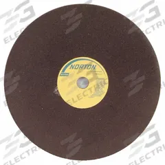 NORTON Abrasive Cut-Off Wheel: Type 1, 7" x 1/16" x 1/2", 57A60-O8B (MPN 66252922672). Key specifications — Brand: NORTON; Wheel Hardness: O.