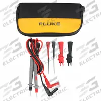 FLUKE Test Lead Kit: CAT III 1000V, Alligator Clip/Std Probe, 1,000 V Max Volt, 10 A Max Current (MPN Fluke-TL80A). Key specifications — Brand: FLUKE.