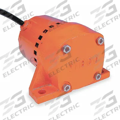 VIBCO Electric Vibrator: SPR Series, 20 lbf, 115V AC, 0.8 A, 3,200 vpm, Open Air-Over - Small Impact Electrical Vibrators
