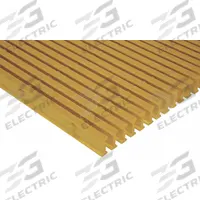 FIBERGRATE Fiberglass Pultruded Grating: Structural Grating, 4 ft x 10 ft Nominal Size (WxL), ISOFR (MPN 350573). Key specifications — Brand: FIBERGRATE.