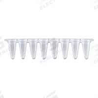 APPROVED VENDOR PCR Strip: PCR Strip, Polypropylene, 0.1 mL Capacity - mL, 0 fl oz Capacity - oz (MPN P3801-Q). Key specifications — Brand: APPROVED VENDOR; Graduated: No; Closure Color: Colorless; Includes: Separate Optical Strip Caps; Includes Closure: Yes; Body Color: Natural; Bottom Shape: Conical; Body Material: Polypropylene.