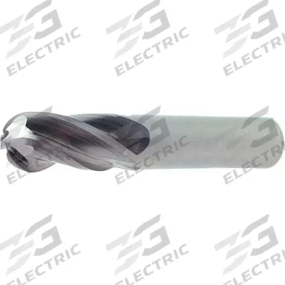 OSG Ball End Mill: Carbide, 2 Flute, 3/64" Mill Dia, 9/64" LOC, 1-1/2" OAL (MPN 402-0469-BN) - General Purpose Carbide Ball End Mills